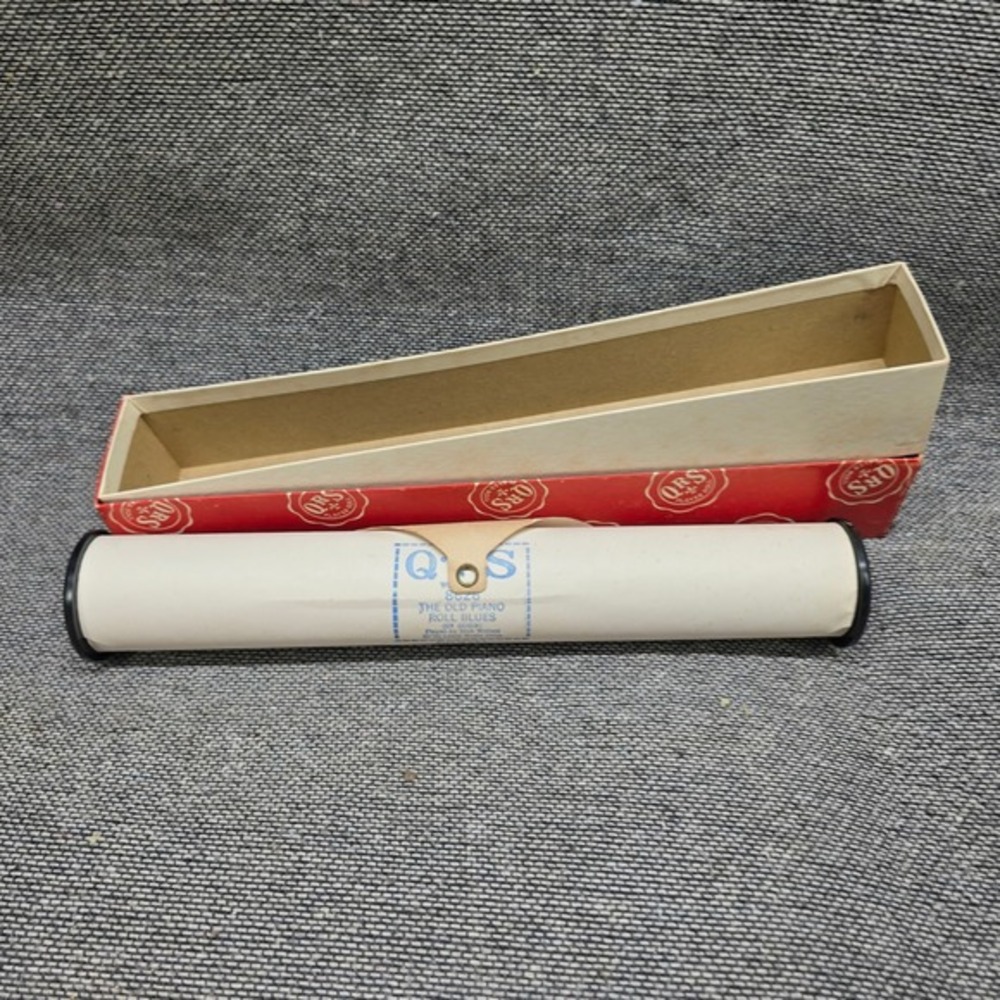 QRS Player Piano Word Roll 8626 The Old Piano Roll‎ Blues Cy Cobin Vintage Good